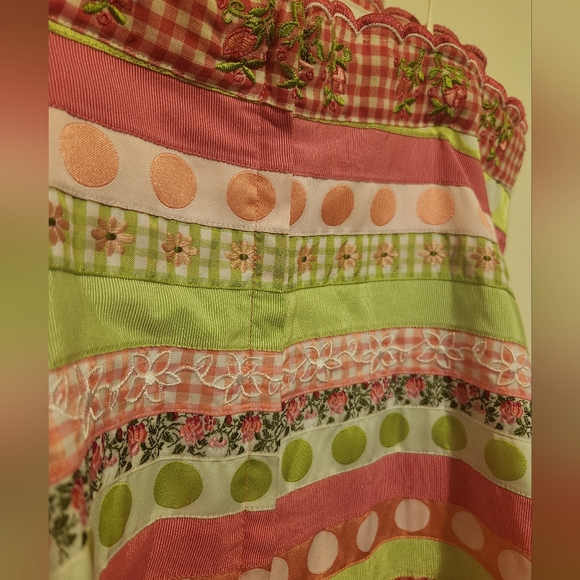 BEAUTIFUL!! Vintage Lilly Pulitzer Palm Beach flirty strapless mini dress - Picture 5 of 8